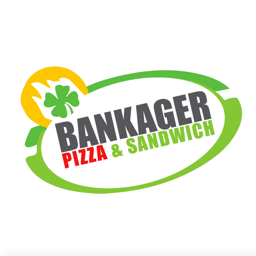 Bankager Pizza Horsens logo.